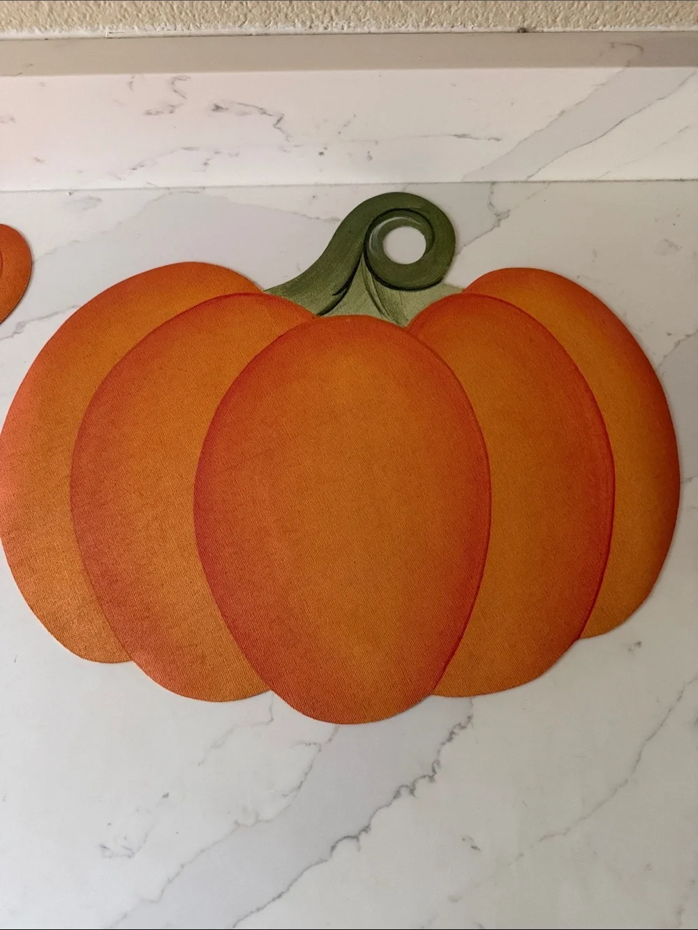 Pumpkin Placemats with Coasters Set of 2